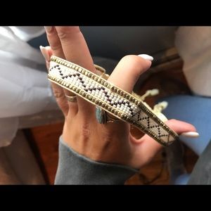 Lucky Brand beaded choker necklace